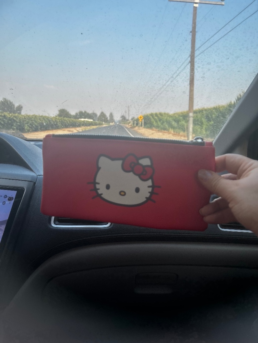 Hello kitty pencil bag